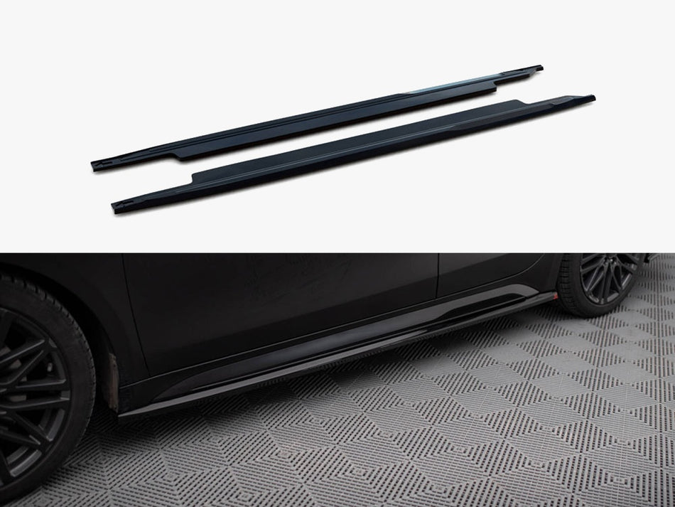 Maxton Side Skirts Diffusers Kia Proceed GT / GT-Line Mk1 Facelift / Ceed GT Mk3 Facelift
