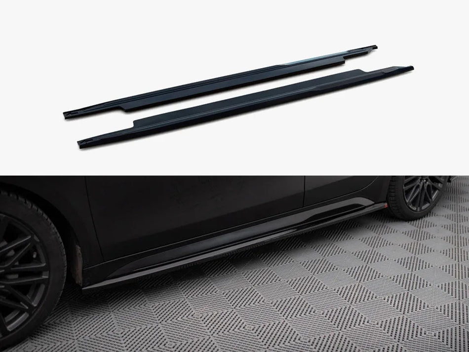 Maxton Side Skirts Diffusers Kia Proceed GT / GT-Line Mk1 Facelift / Ceed GT Mk3 Facelift