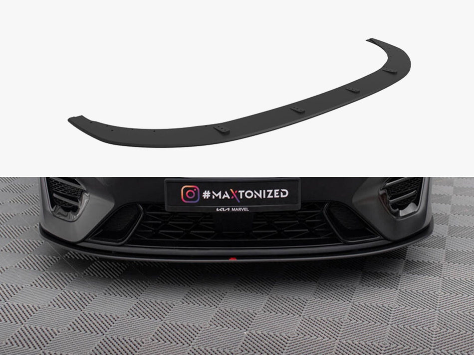 Maxton Street PRO Front Splitter Kia Proceed GT Mk3 Facelift / Ceed GT / GT - Line Mk1 Facelift