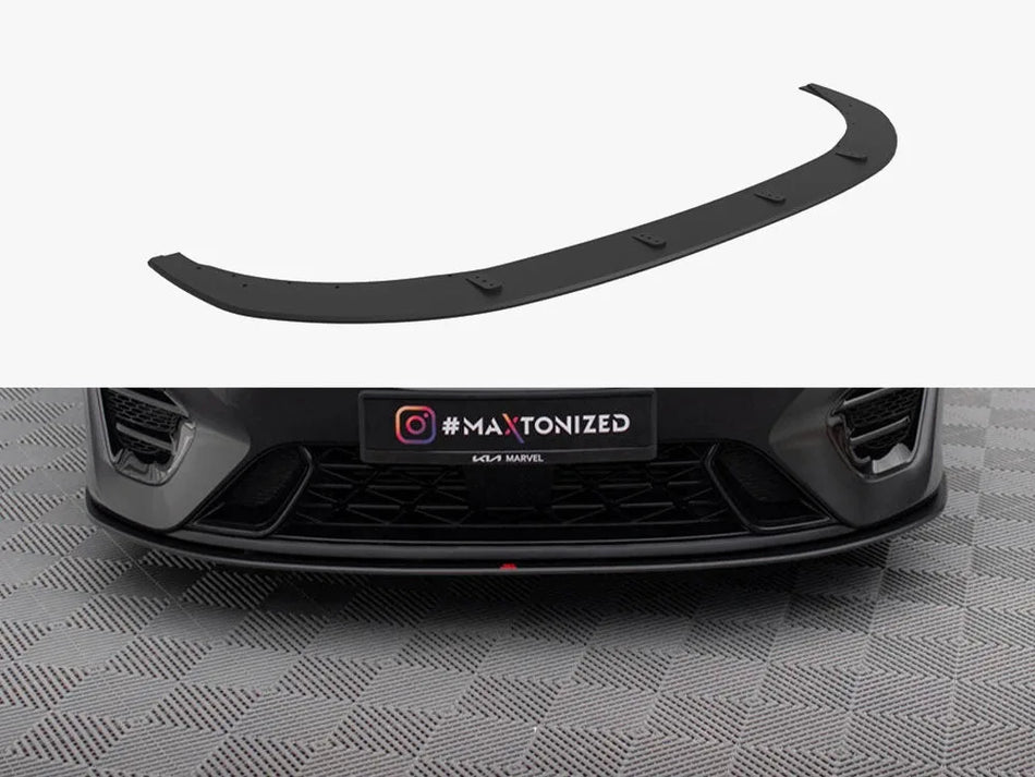 Maxton Street PRO Front Splitter Kia Proceed GT Mk3 Facelift / Ceed GT / GT - Line Mk1 Facelift
