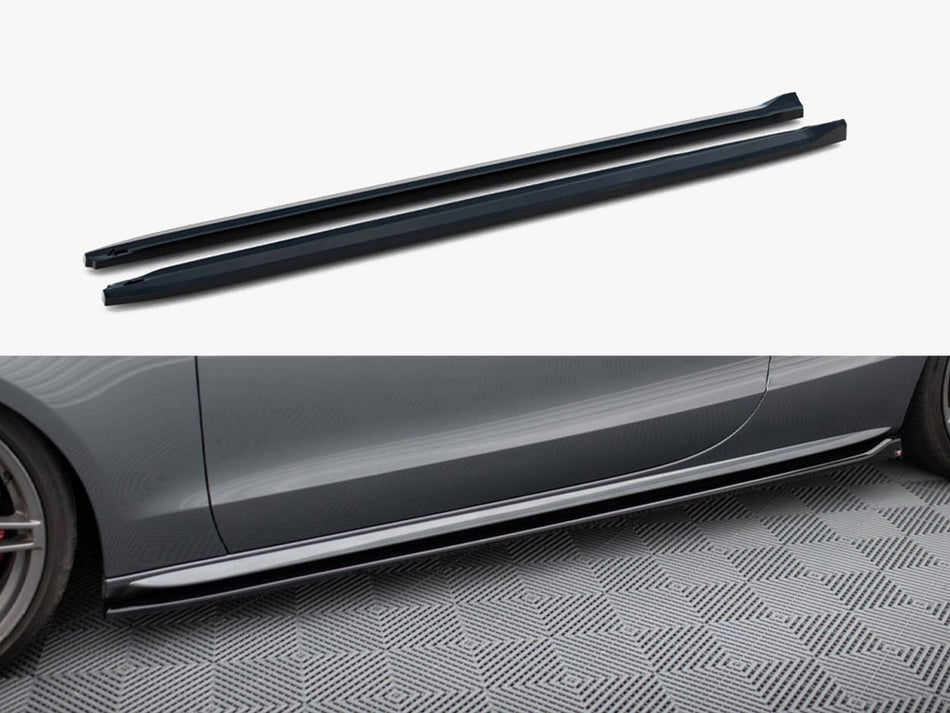 Maxton Side Skirt Diffusers V.2 Audi S5 / A5 S-Line Coupe 8T / 8T Facelift