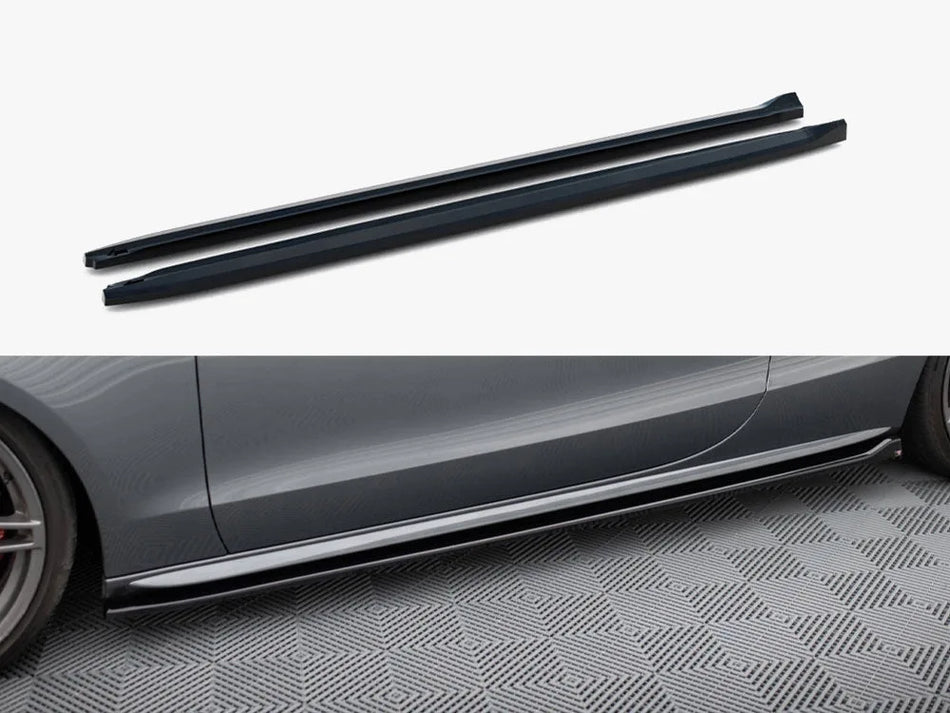 Maxton Side Skirt Diffusers V.2 Audi S5 / A5 S-Line Coupe 8T / 8T Facelift