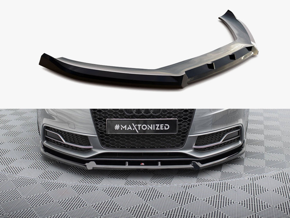 Maxton Front Splitter V.3 Audi S5 / A5 S-Line 8T Facelift