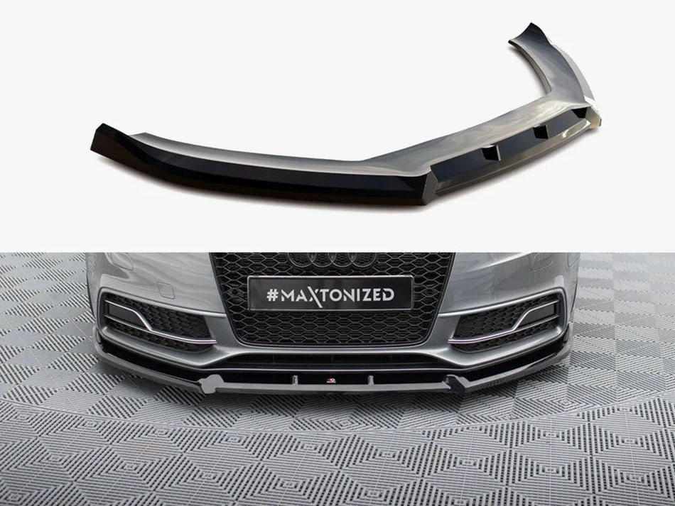 Maxton Front Splitter V.3 Audi S5 / A5 S-Line 8T Facelift