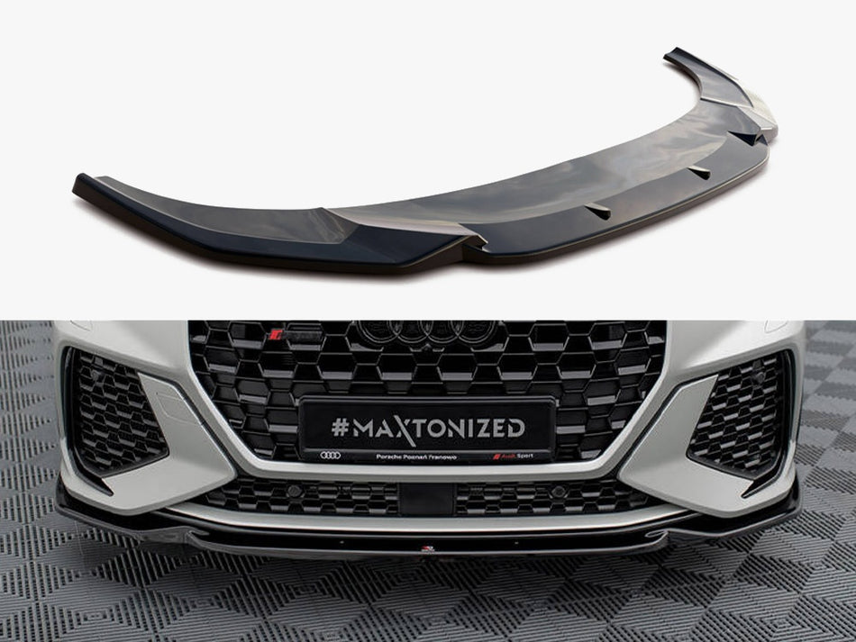 Maxton Front Splitter V.1 Audi RSQ3 Sportback / SUV F3