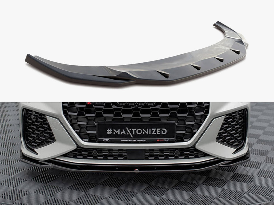 Maxton Front Splitter V.2 Audi RSQ3 Sportback / SUV F3