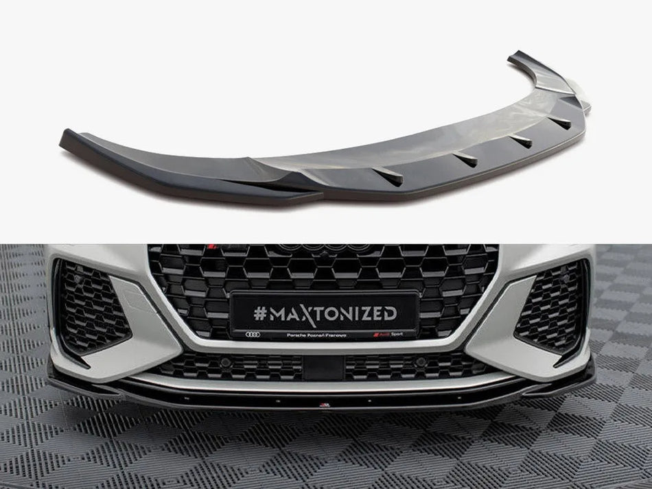 Maxton Front Splitter V.2 Audi RSQ3 Sportback / SUV F3