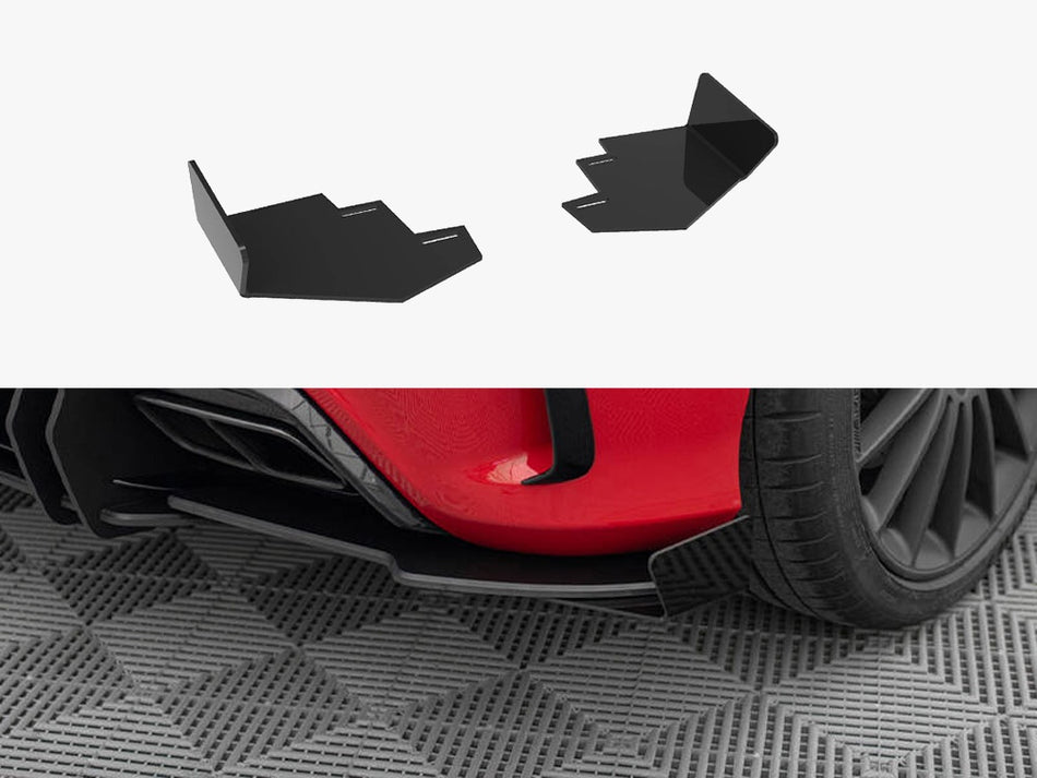 Maxton Rear Side Flaps Mercedes-Benz A 45 AMG W176 Facelift