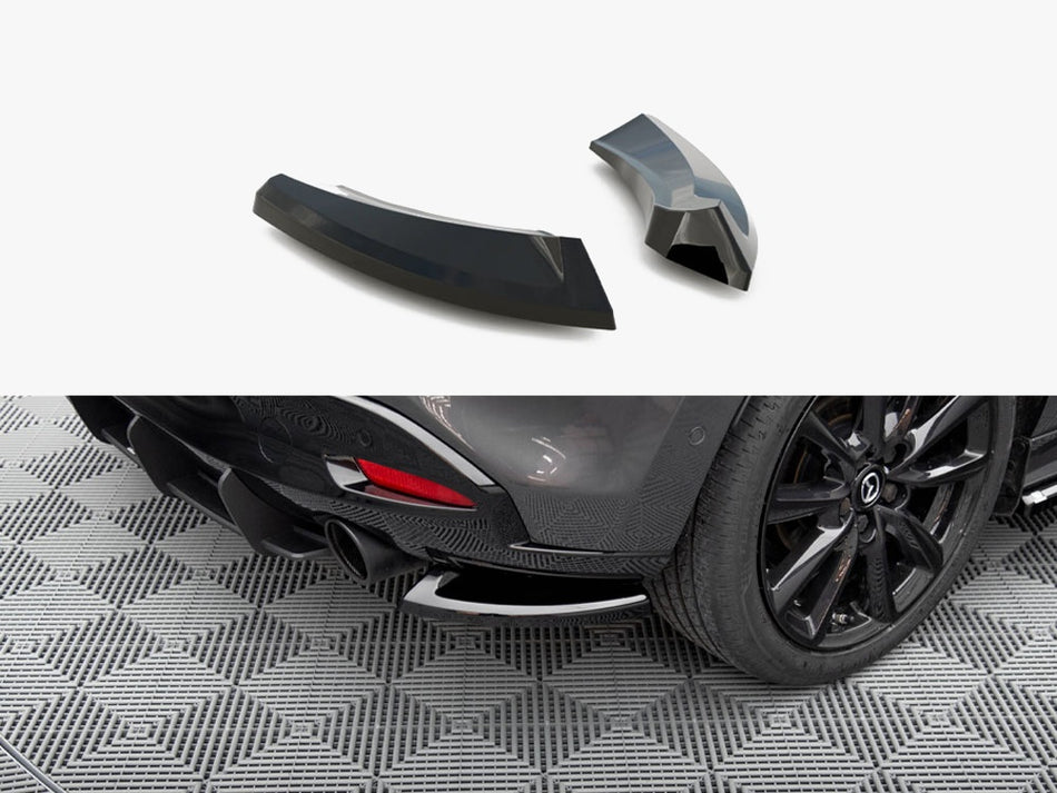 Maxton Rear Side Splitters Mazda 3 Mk4