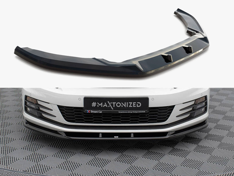 Maxton Front Splitter V.1 Volkswagen Scirocco Mk3 Facelift
