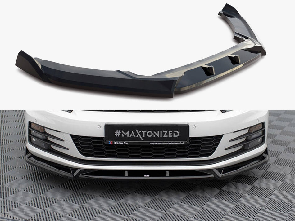 Maxton Front Splitter V.2 Volkswagen Scirocco Mk3 Facelift