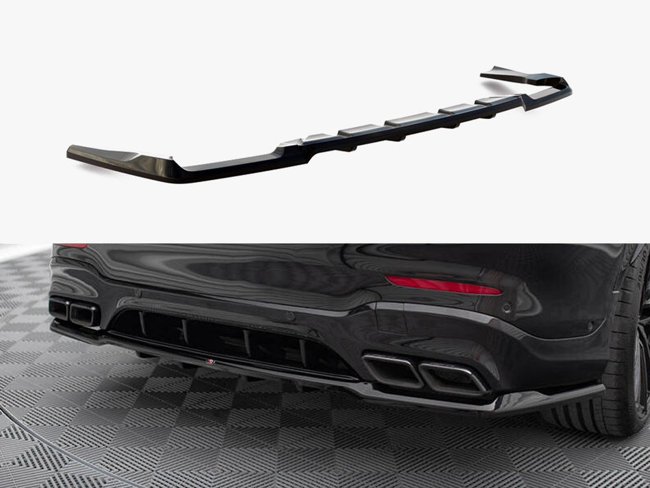 Maxton Rear Splitter (Vertical Bars) V.2 Mercedes-AMG GLC 63 SUV X253