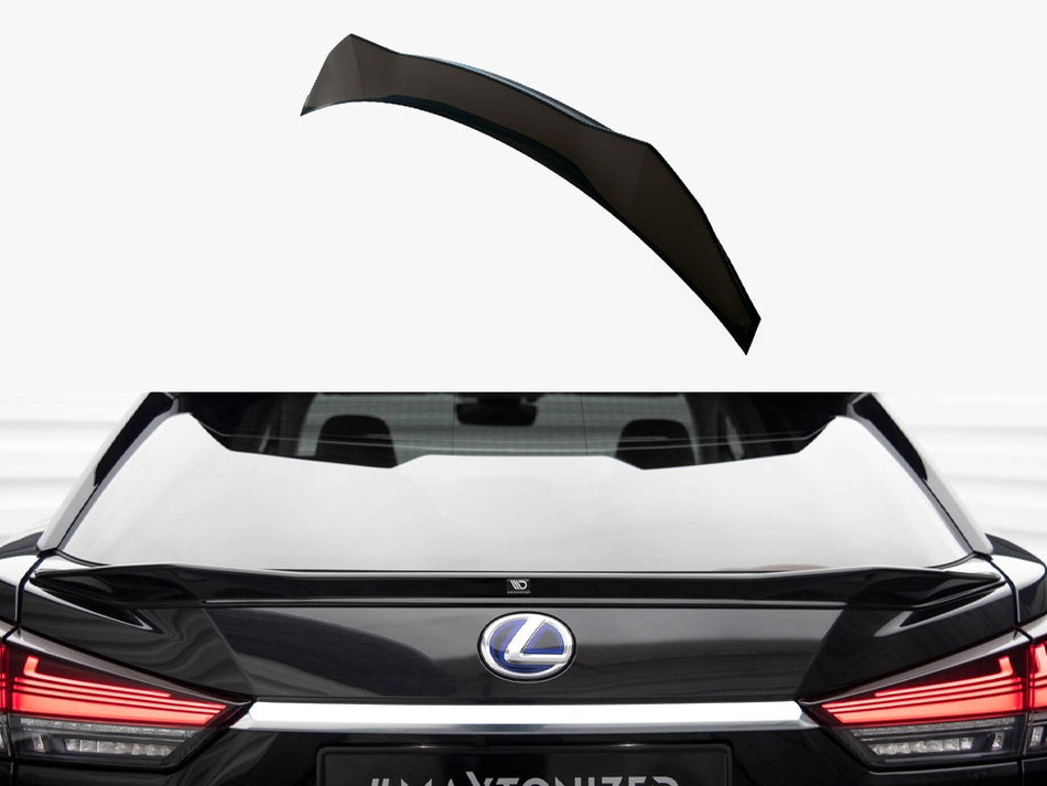 Maxton Lower Spoiler CAP 3D Lexus RX Mk4 Facelift