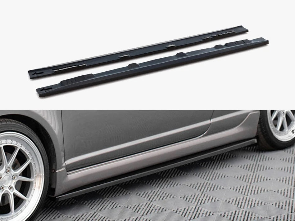 Maxton Side Skirts Diffusers Toyota Yaris T-Sport Mk1 Facelift