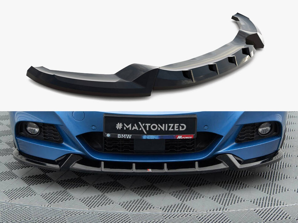 Maxton Front Splitter V.1 BMW 3 GT M-Pack F34