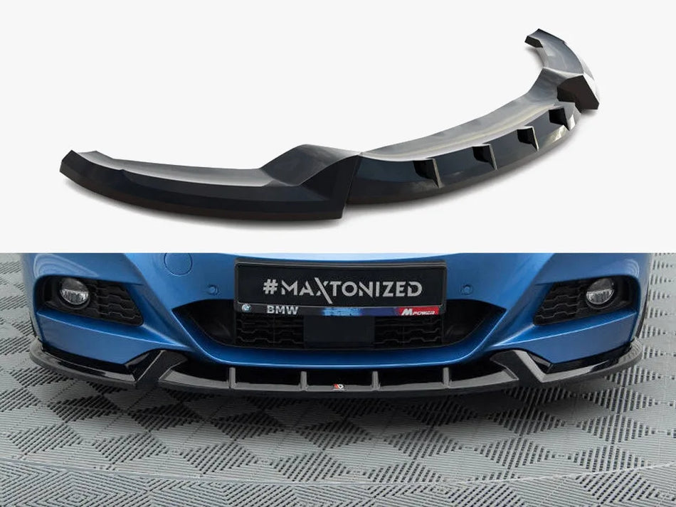 Maxton Front Splitter V.1 BMW 3 GT M-Pack F34