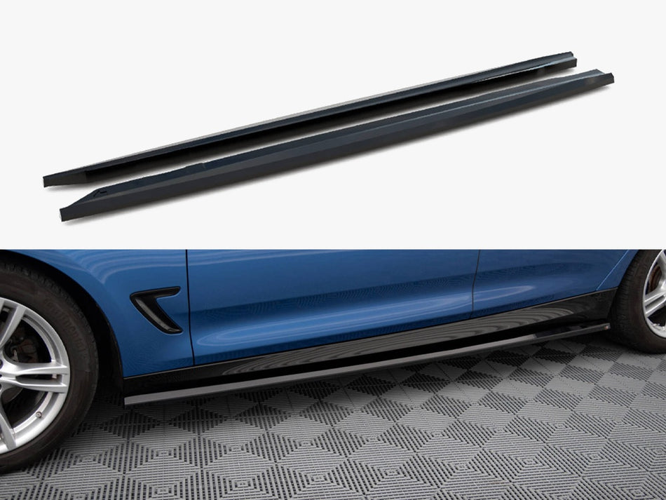 Maxton Side Skirts Diffusers BMW 3 GT M-Pack F34