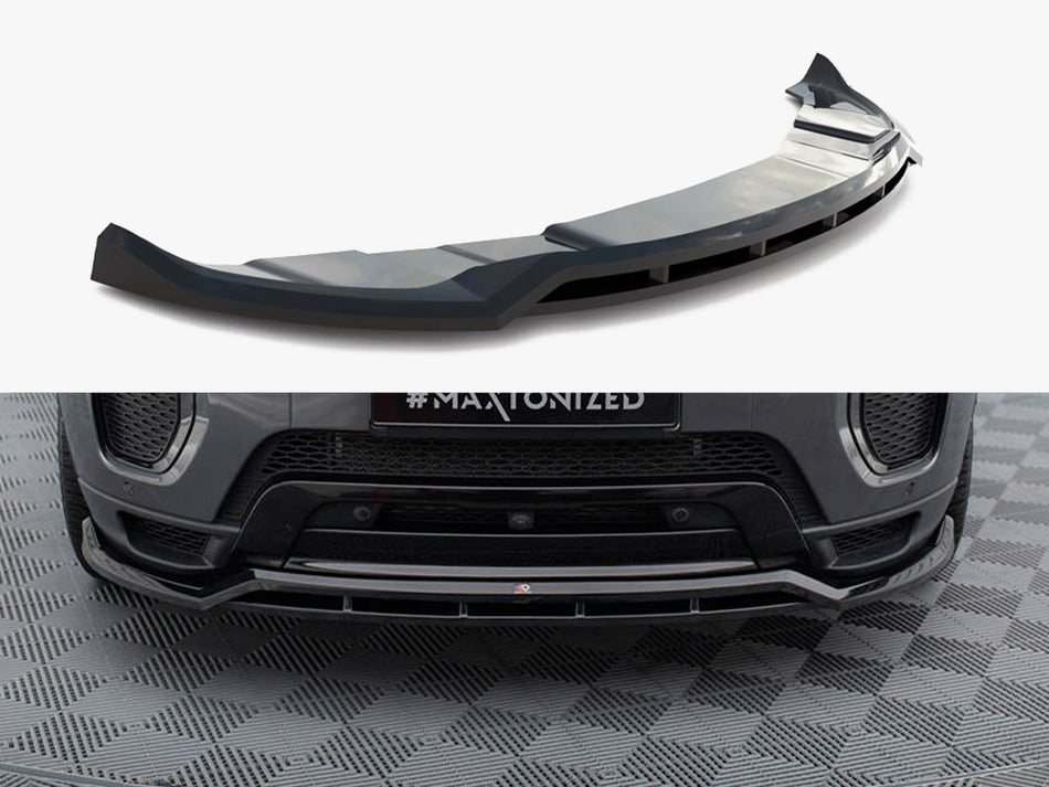 Maxton Front Splitter Land Rover Range Rover Evoque HSE Dynamic Mk1 Facelift
