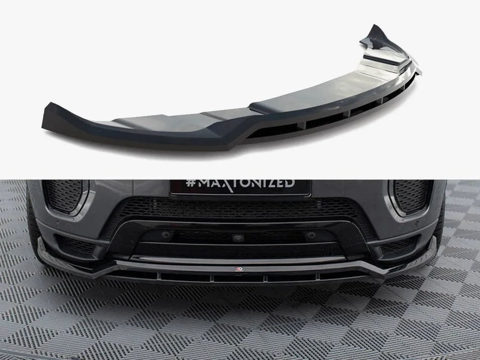 Maxton Front Splitter Land Rover Range Rover Evoque HSE Dynamic Mk1 Facelift