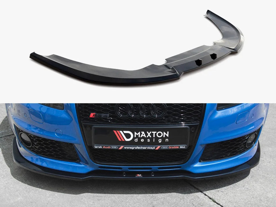 Maxton Front Splitter V.2 Audi RS4 B7