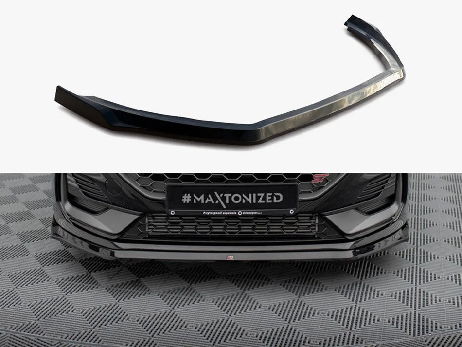 Maxton Front Splitter V.3 Ford Fiesta ST / ST-Line Mk8 Facelift
