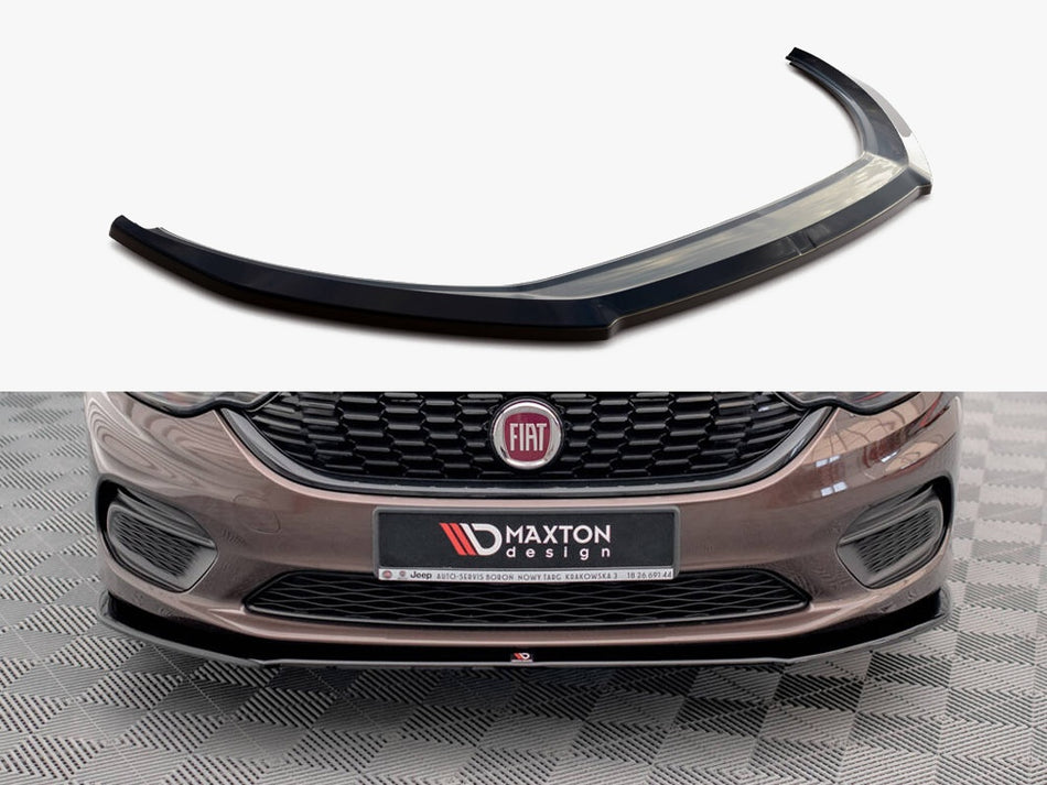 Maxton Front Splitter Fiat Tipo S-Design - Carbon Look