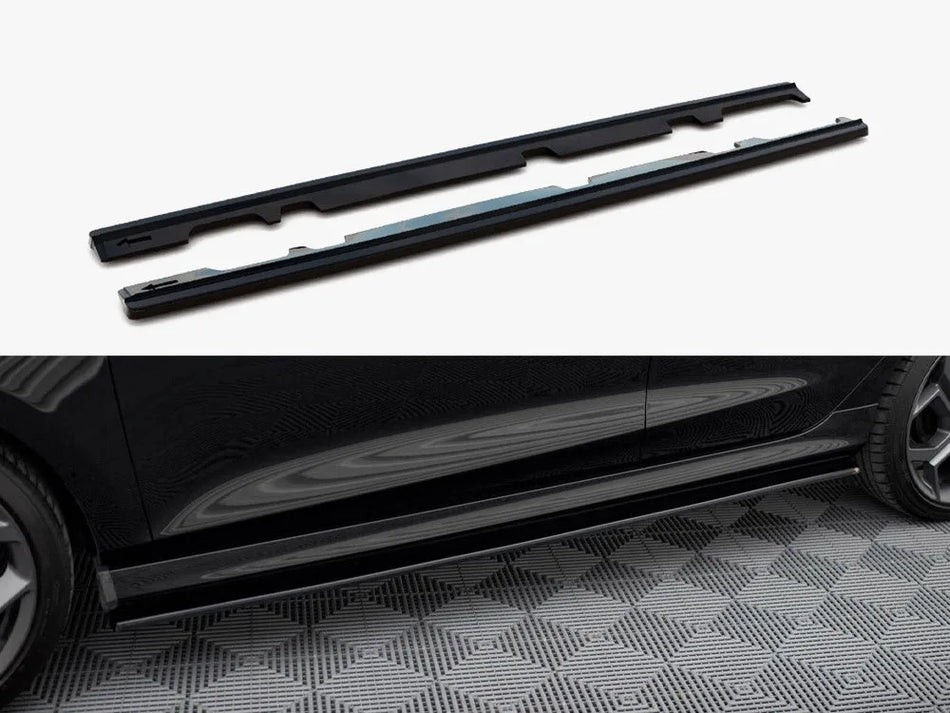 Maxton Side Skirts Diffusers V.1 Ford Fiesta Mk8 ST / ST-Line