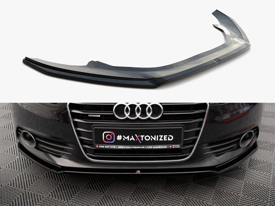 Maxton Front Splitter V.1 Audi A6 C7