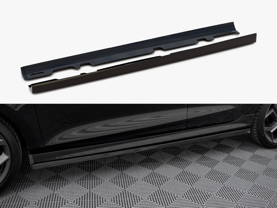Maxton Side Skirts Diffusers V.2 Ford Fiesta Mk8 ST / ST-Line