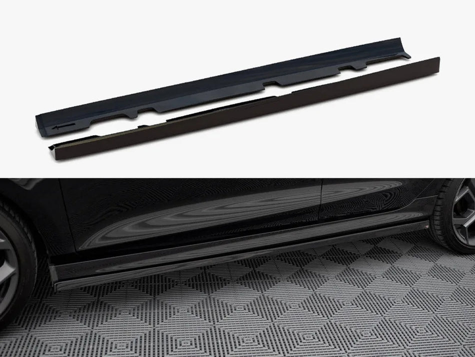 Maxton Side Skirts Diffusers V.2 Ford Fiesta Mk8 ST / ST-Line