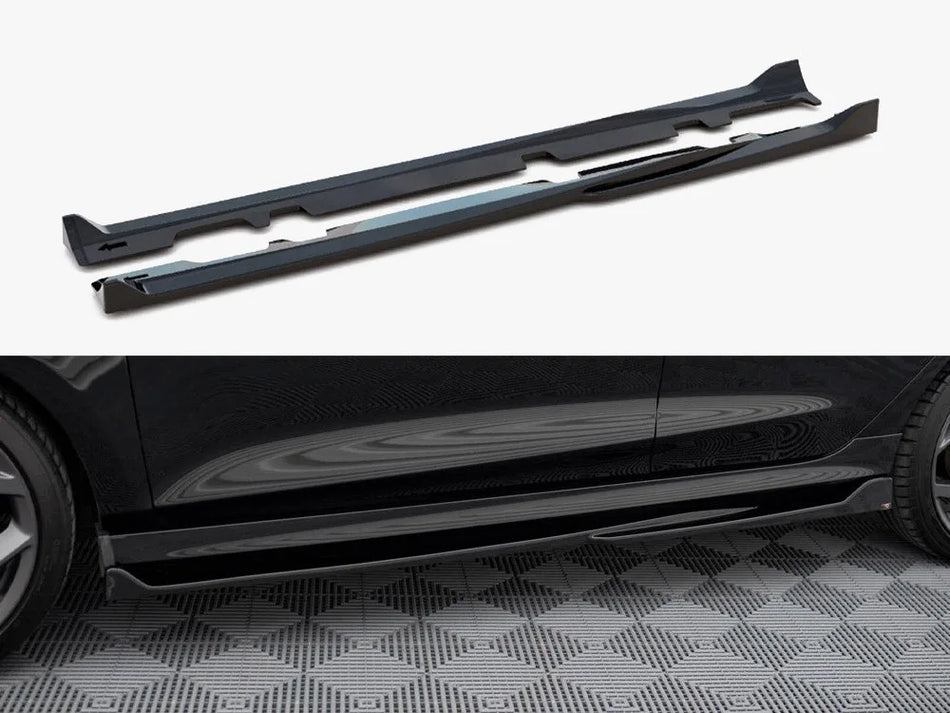 Maxton Side Skirts Diffusers V.4 Ford Fiesta Mk8 ST / ST-Line