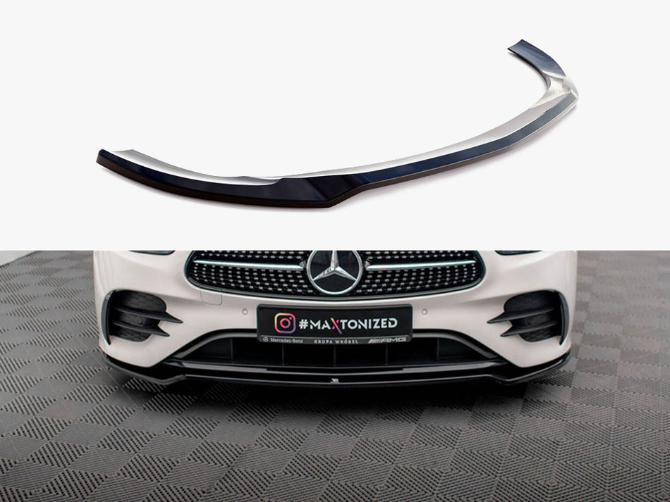 Maxton Front Splitter V.1 Mercedes-Benz E W213 Coupe (C238) / Cabriolet (A238) AMG-Line / 53 AMG
