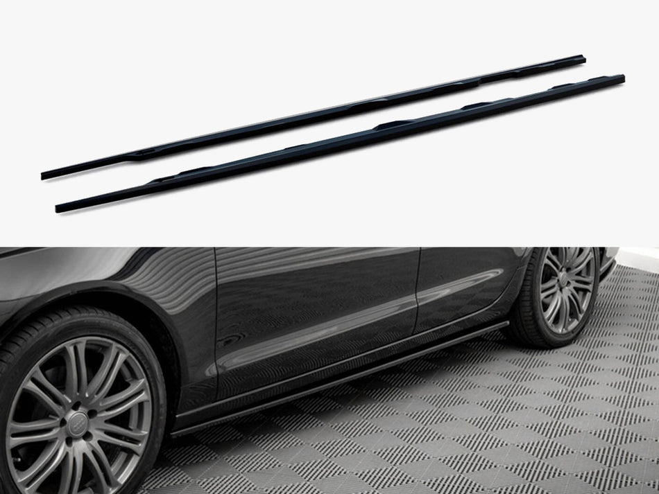 Maxton Side Skirts Diffusers V.2 Audi A6 C7