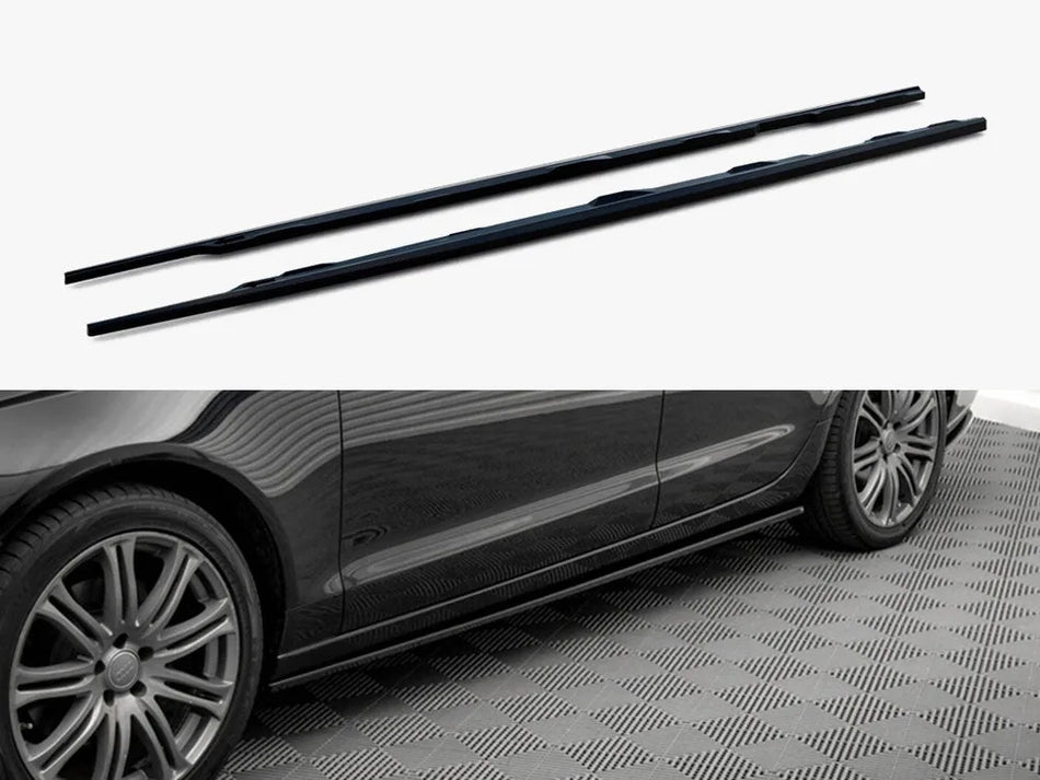 Maxton Side Skirts Diffusers V.2 Audi A6 C7