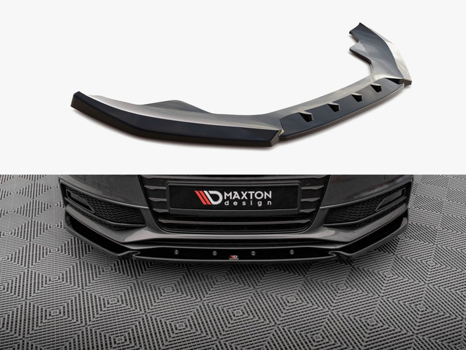 Maxton Front Splitter V.3 Audi A4 S-Line / S4 B8 Facelift