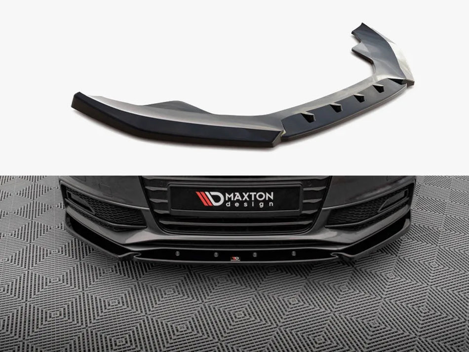 Maxton Front Splitter V.3 Audi A4 S-Line / S4 B8 Facelift