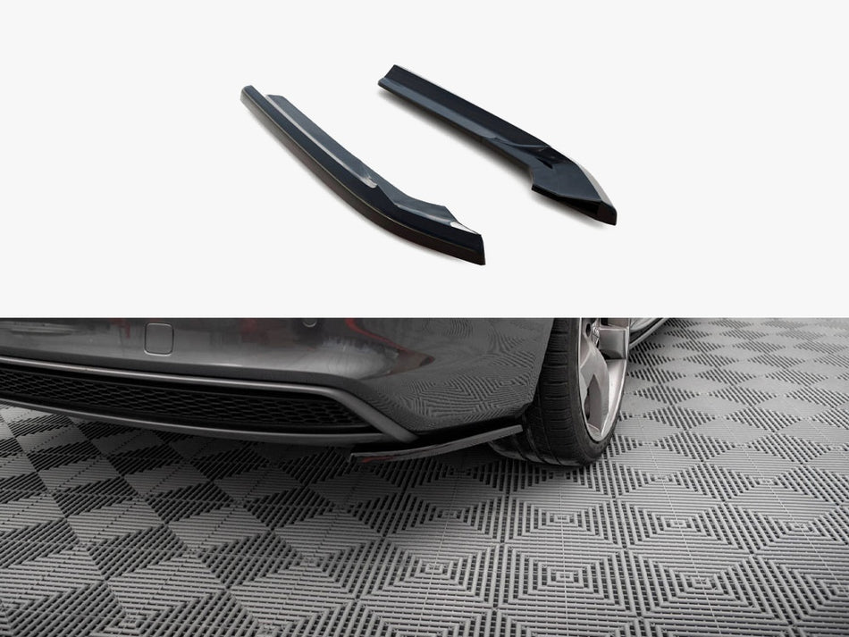 Maxton Rear Side Splitters V.2 Audi A4 S-Line Avant B8 Facelift