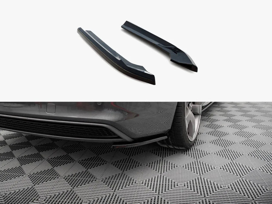 Maxton Rear Side Splitters V.2 Audi A4 S-Line Avant B8 Facelift