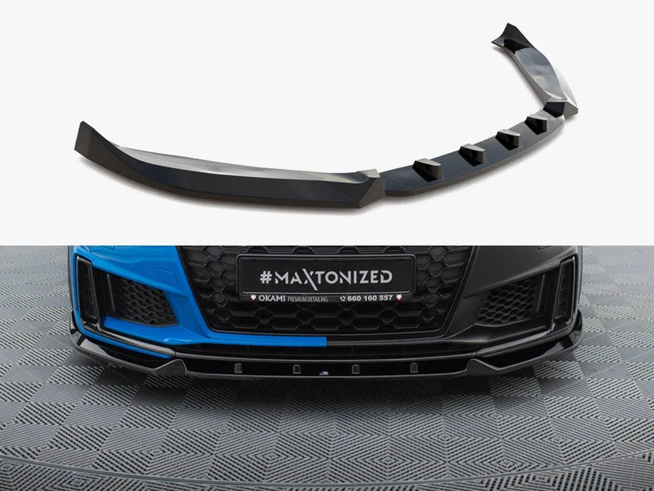 Maxton Front Splitter V.1 Audi TT S / TT S-Line 8S Facelift