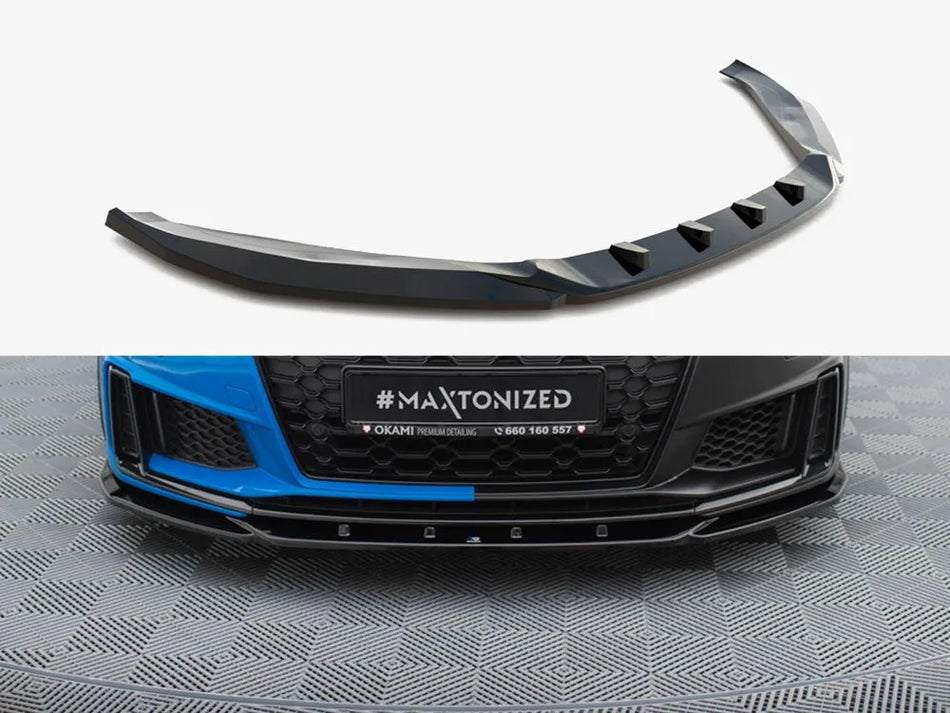 Maxton Front Splitter V.2 Audi TT S / TT S-Line 8S Facelift