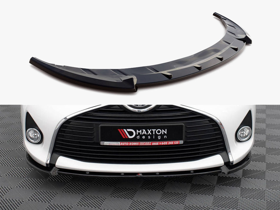 Maxton Front Splitter Toyota Yaris Mk3 Facelift