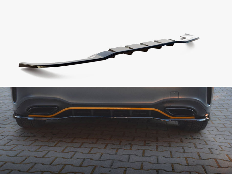 Maxton Rear Splitter (Vertical Bars) Mercedes-Benz A Hatchback AMG Line W177