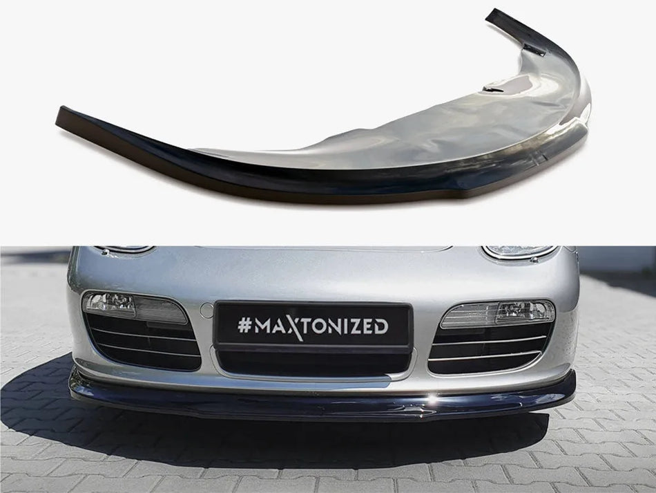 Maxton Front Splitter Porsche Boxster 987