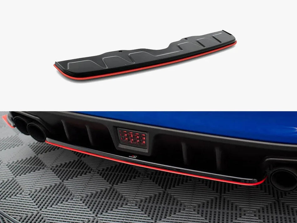 Maxton Central Rear Splitter V.2 Subaru WRX STI