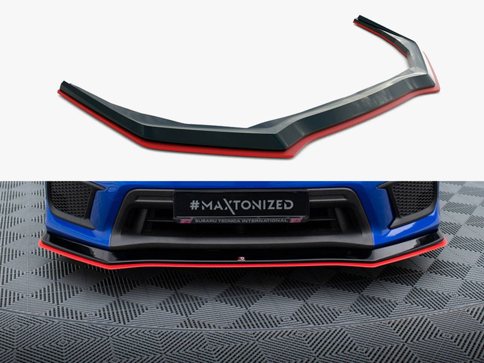 Maxton Front Splitter V.2 Subaru WRX STI Mk1 Facelift