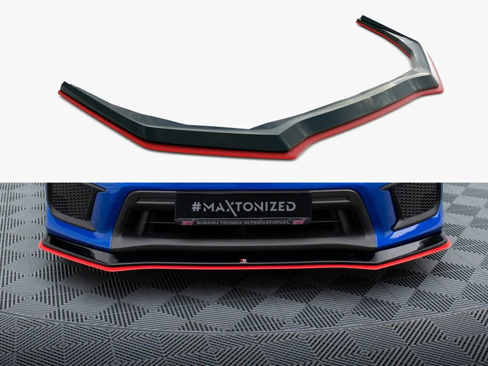 Maxton Front Splitter V.2 Subaru WRX STI Mk1 Facelift