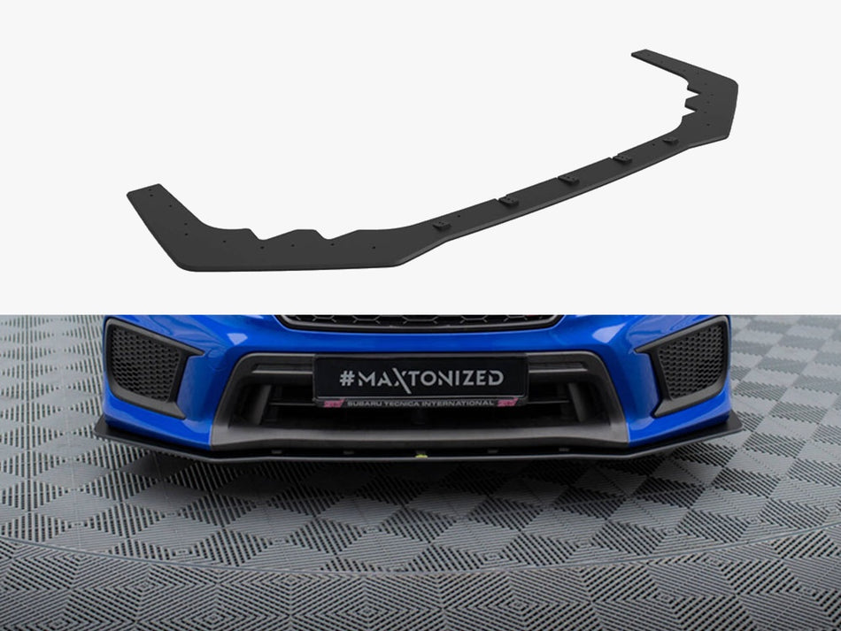 Maxton Street PRO Front Splitter Subaru WRX STI Mk1 Facelift