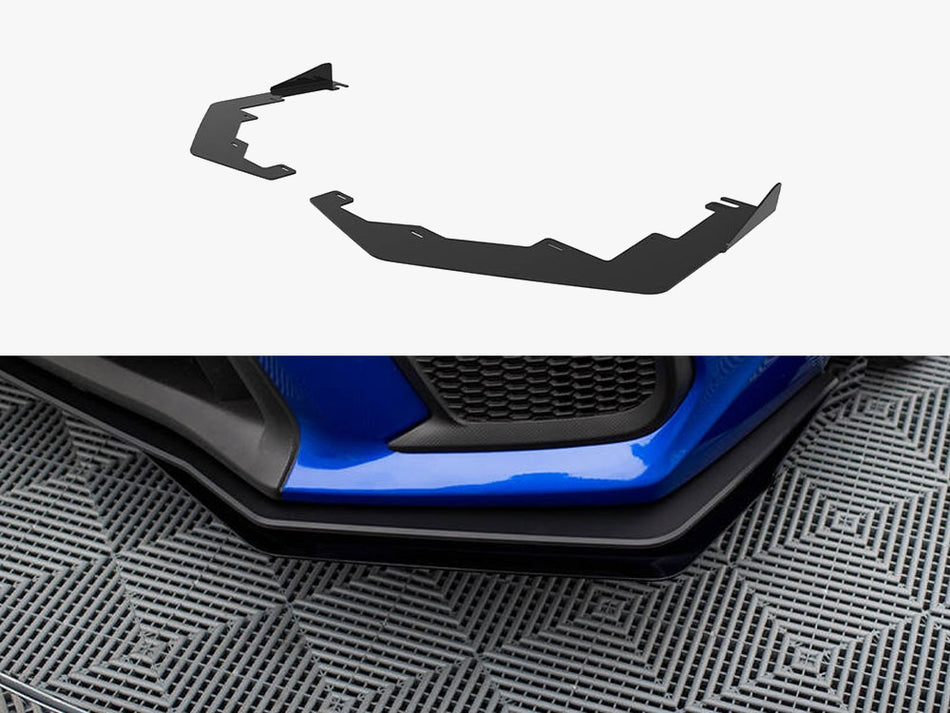 Maxton Front Flaps Subaru WRX STI Mk1 Facelift