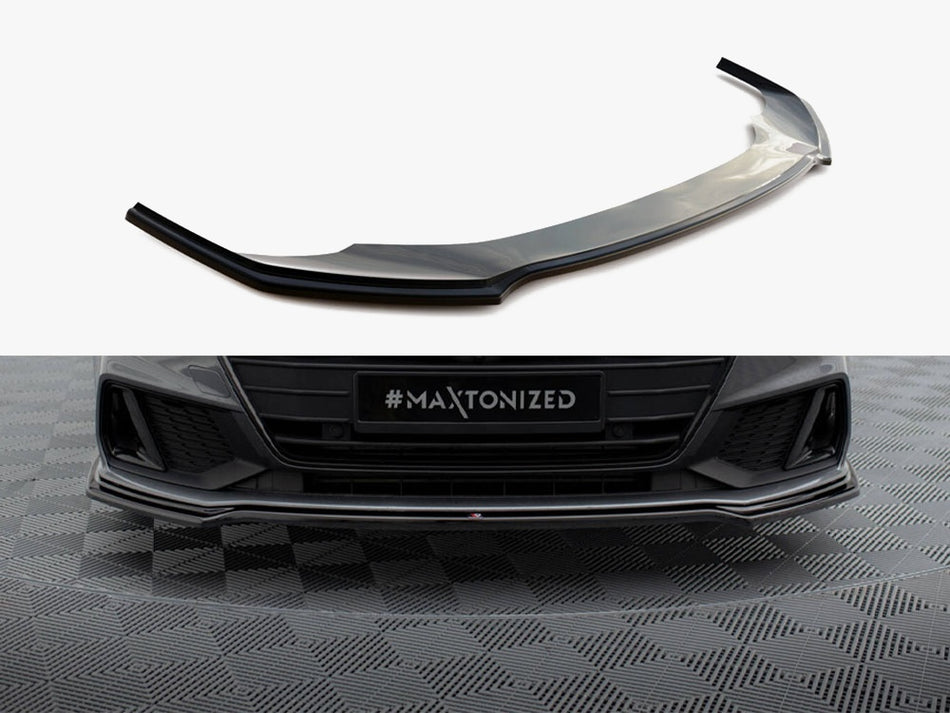 Maxton Front Splitter V.1 Audi A7 S-Line C8 / S7 C8 / C8 Facelift / S7 Facelift
