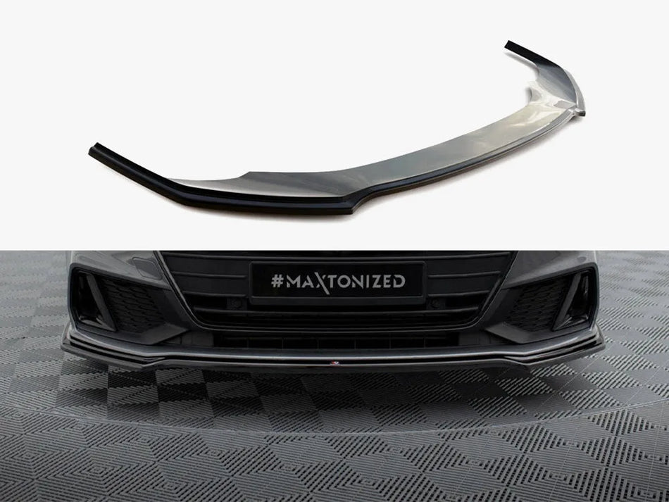 Maxton Front Splitter V.1 Audi A7 S-Line C8 / S7 C8 / C8 Facelift / S7 Facelift